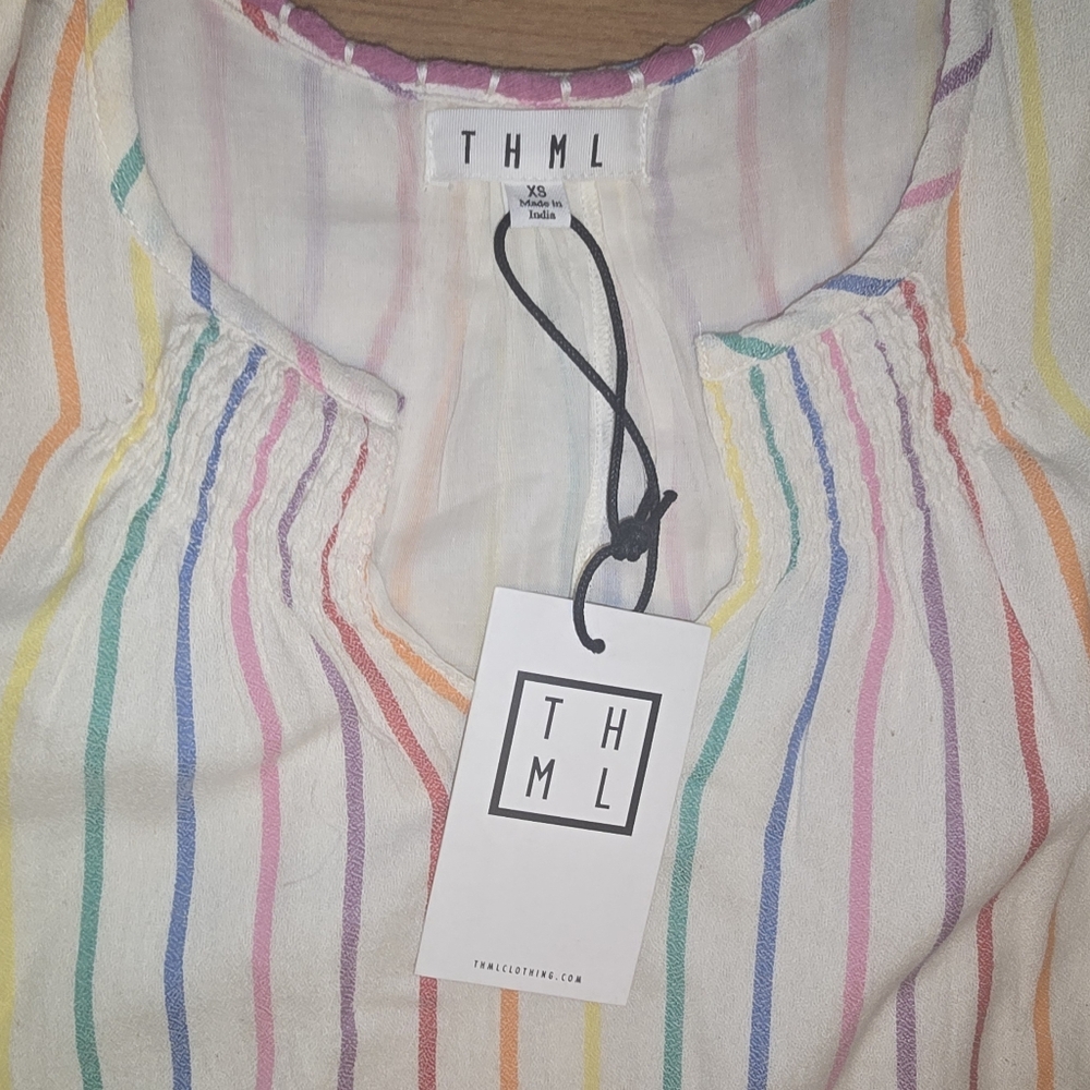 THML Multicolor Striped Mini Dress - Picture 11 of 13